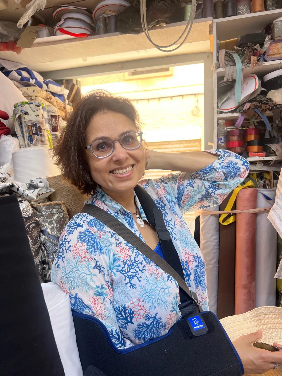 Photo de Nina Noorali, professeur de yoga